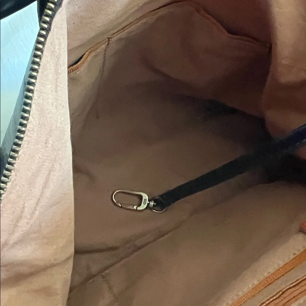 HOBO navy leather bag - Picture 2 of 4
